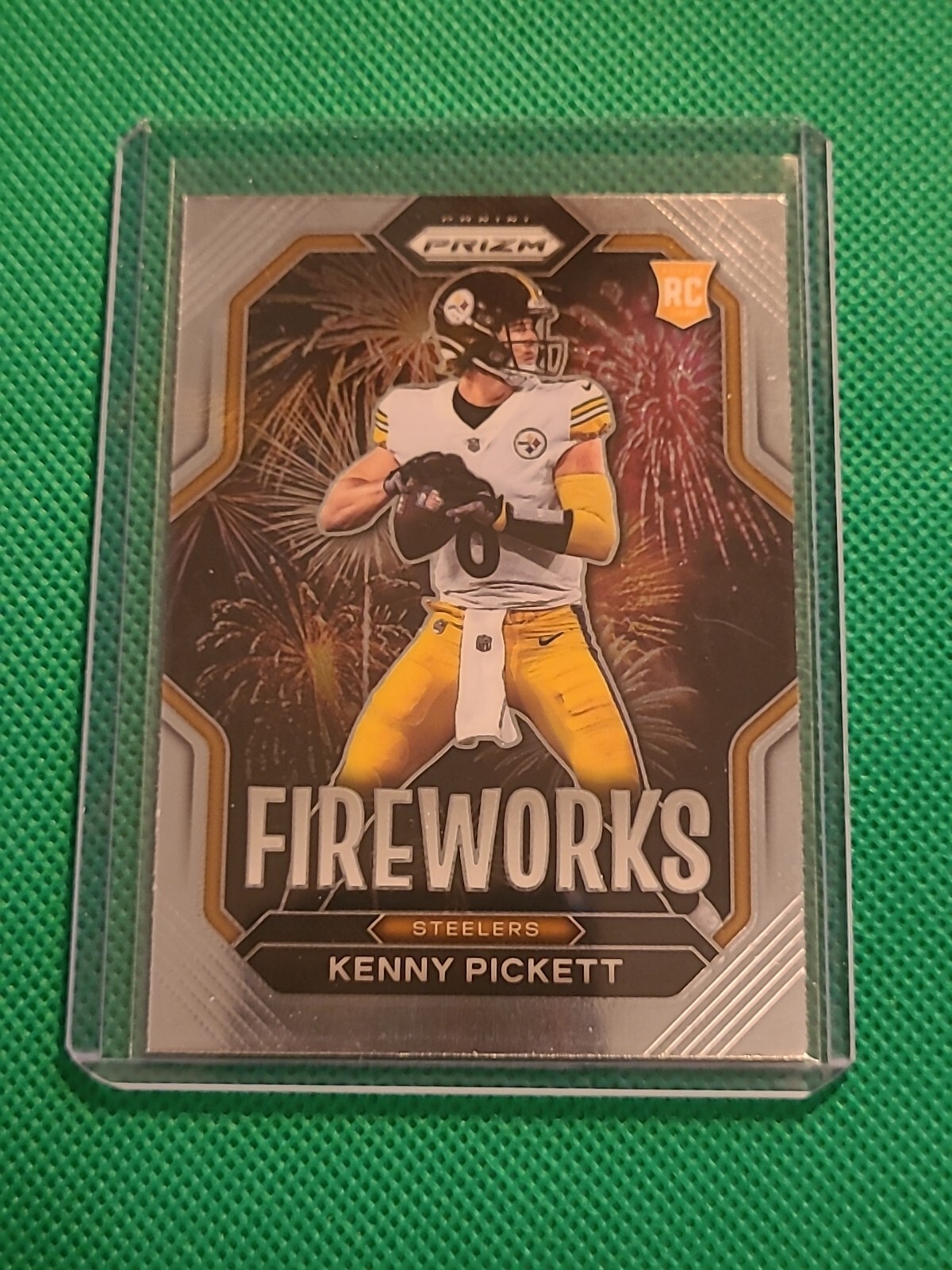 2022 Panini Prizm Kenny Pickett Fireworks F19 🏈🏈ROOKIE CARD eBay