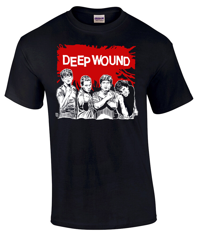 Deep Wound T-shirt By Brian Walsby 