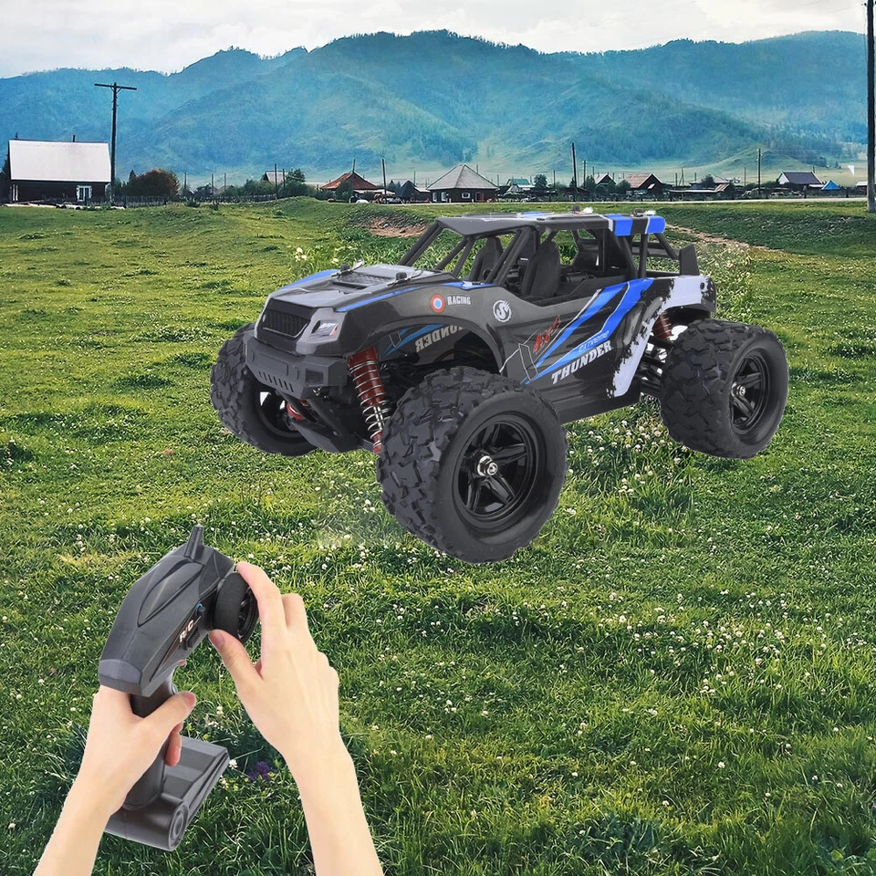 1/18 Simulation Remote Control Car 2.4GHz Racing Toy High Speed 45KM/H RC Car - Image 3 of 4