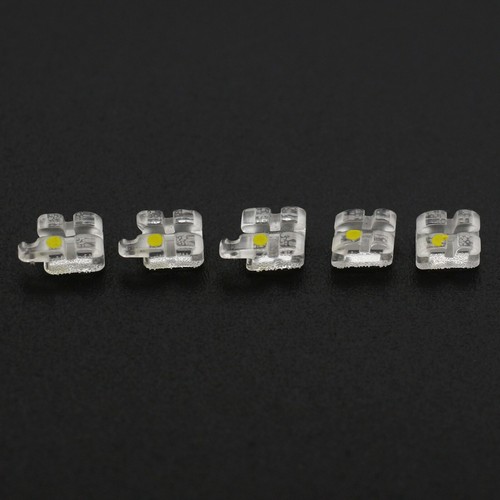 Dental Kieferorthopädische Saphir Brackets Roth MBT 022 345 Haken Monokristalline Brace - Bild 30 von 69