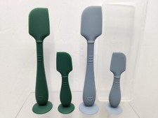 4-Baby Cream Spatulas Paste Applicator Silicone Soft Diaper Rash Cream Brush