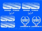 <!--F#f_0-->Commodore HDT VK Group 3 SS Decal Sticker Kit Guards Boot & Grille Genuine<!--F/-->