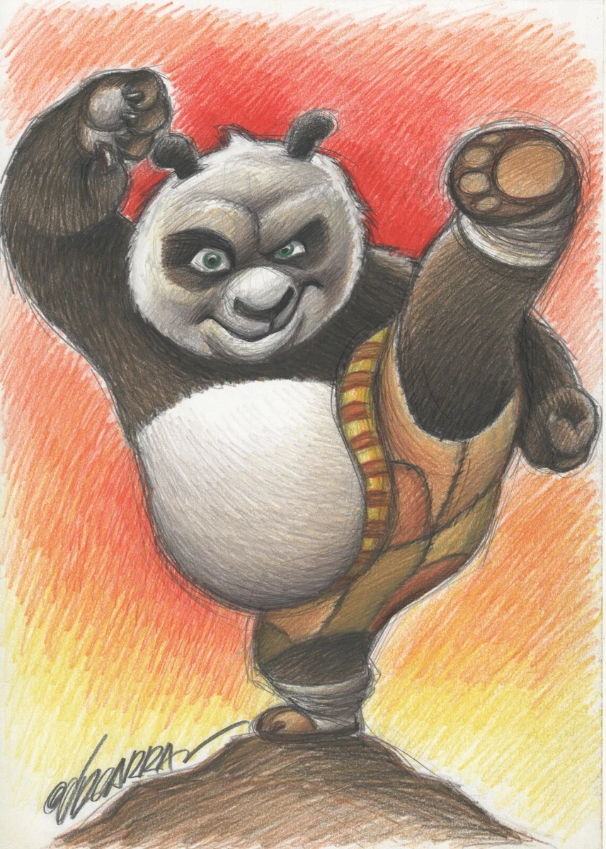 Kung Fu Panda Sketch