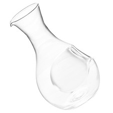  Brandy Decanter Optic Drinks Dispenser Glass Bottle with Stopper Clear Unique