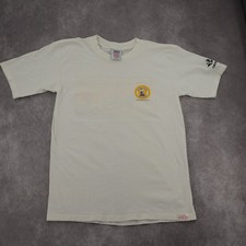 Vintage 1989 BMW Sailing Classic T-Shirt Oneita Power-T White Men's L