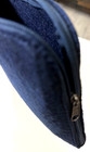 Shinola Detroit First Class Blue Fabric Zip Toiletry Travel Bag with Ear Plugs — photo 5