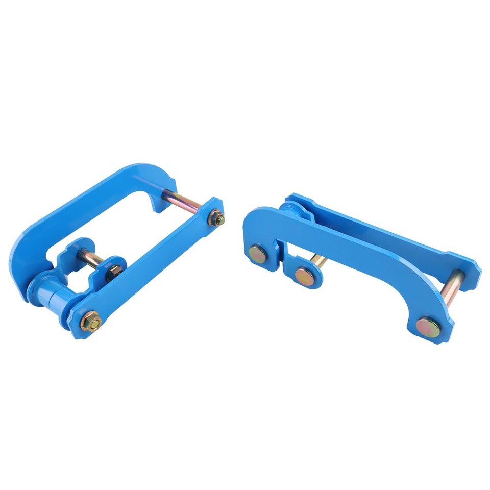 Rear Leaf Spring Shackles Extended 2" Lift For Toyota Hilux REVO 2.5L 2016+Black — 第 3/4 张图片