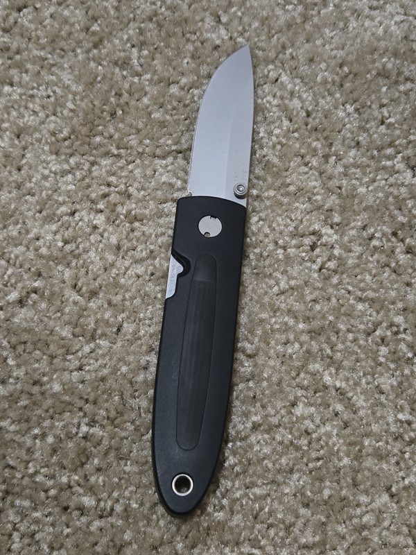 Rare Buck 180 CrossLock Solitaire Folding Knife USA Pat. Pending 1994 EC!