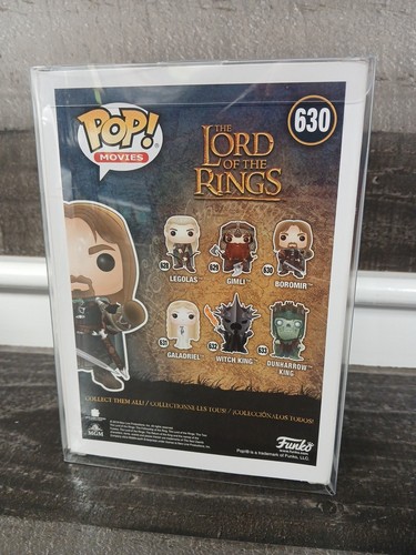 Funko Pop! Vinyl: The Lord of the Rings - Boromir #630 w/ Protector BRAND NEW - Picture 2 of 6