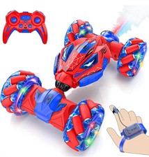 Spider 4WD 360  Rotating Gesture Sensing RC Stunt Car, Double  Sided Driving RC