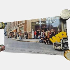 War – Galaxy Band Promo Banner Poster Display 36x18 Vintage 1977 MCA Records