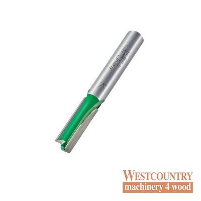 Trend C012AX8MMTC CraftPro Zwei-Nuten gerade Oberfräse 8 mm Durchmesser x 25 mm Schnitt x