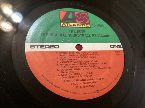 BETTE MIDLER VINTAGE LP “ THE ROSE”, 1979 ORIGINAL SOUNDTRACK,EXC. FREE P &H - Picture 12 of 14