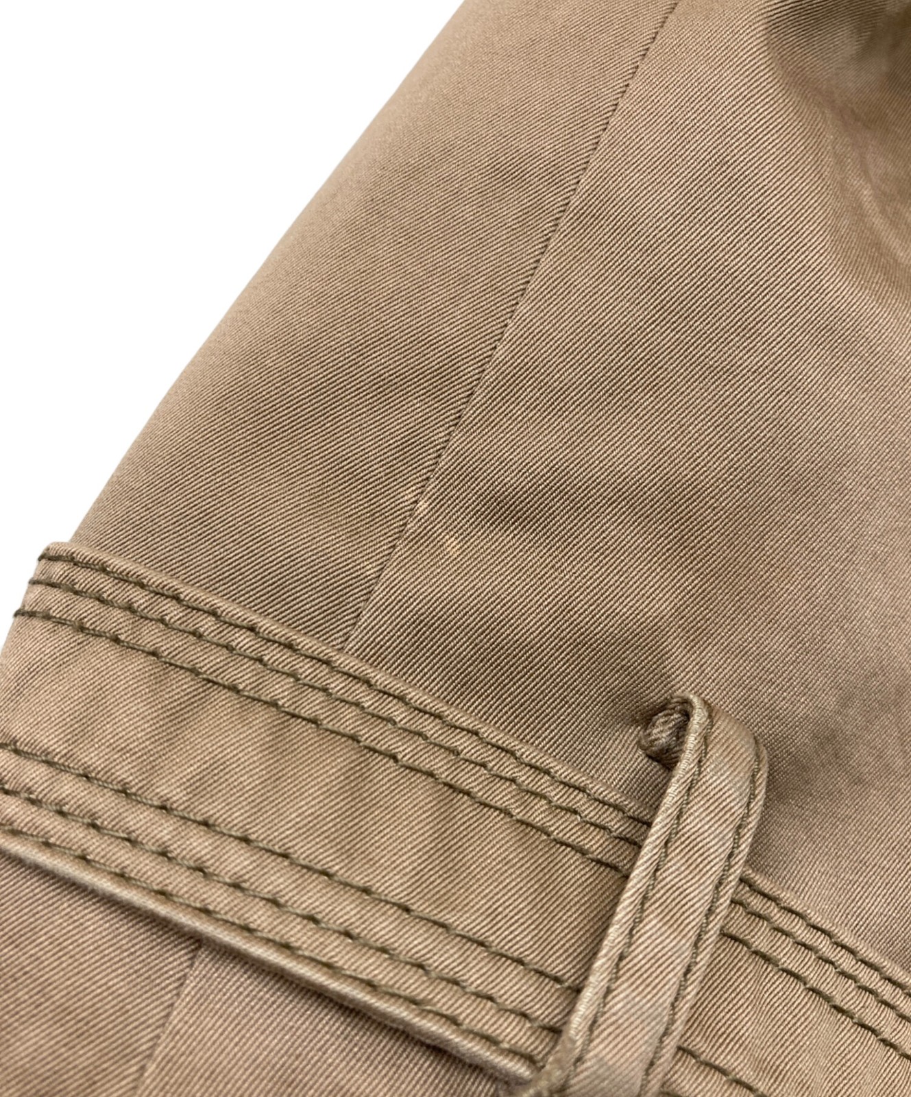 BURBERRY BLACK LABEL Men's Belted Trench Coat BMA46-306-44 Beige Used Size L thumbnail 7