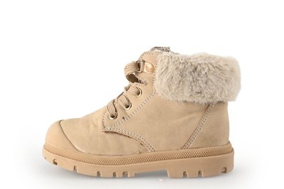 Milo & Mila Mädchen Stiefel in größe EU 23 Beige