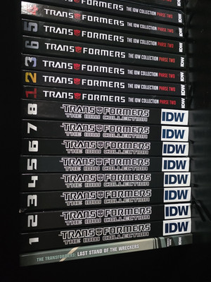 Transformers IDW Collection Phase 1 And Phase 2 Complete + Extras ONLY US BUYERS