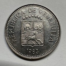 1983 Venezuela 5 Centimos - Coin #C-041