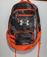 Zaino Under Armour Storm Heatgear arancione grigio mimetico mimetico 2 cinghie