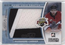 2014-15 ITG Heroes and Prospects Blue 3/20 Alexandre Carrier #SSP-02 Patch n1u