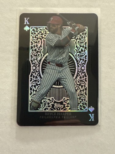 2025 Topps Series 2 BRYCE HARPER All Kings Black SSP Ak-5 Sp Phillies!!!