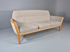 Vintage 1960s Three Seater Settee Danish Mid Century Modern Retro EB11467 M3SS
