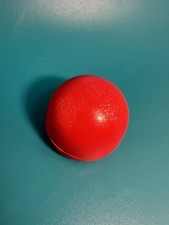 Red Latex Foam Clown Nose Costume Accessory