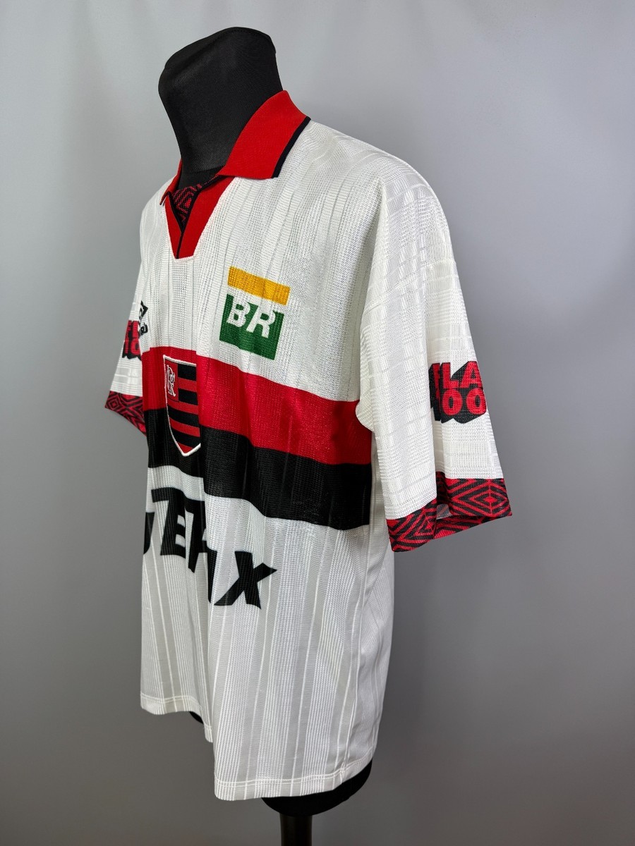 FLAMENGO 1995 1996 AWAY SHIRT BRAZIL FOOTBALL SOCCER JERSEY UMBRO