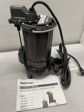 Liberty Pumps 1/2 HP Cast Iron Submersible Sump/Effluent Pump, Model 287