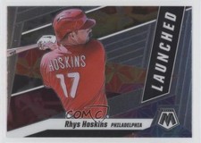 2021 Panini Mosaic Launched Rhys Hoskins #L5 0c6