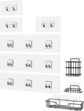 Shower Caddy Adhesive Strips Replacement Stickers Shower Shelves  Soap Holders