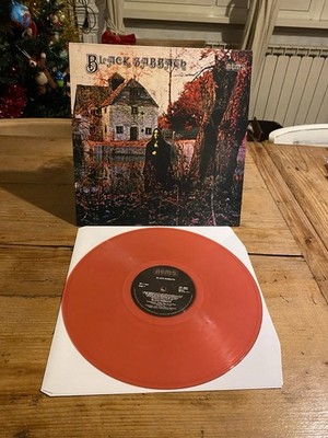 Black Sabbath Black Sabbath Vinyl Bunt Rot