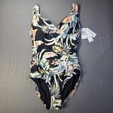 Jantzen Women's Bathing Suit One Piece Floral Print NWT