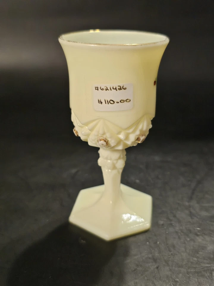 FREDERIKA IOWA Souvenir Cordial Jefferson Natillas Vidrio Diamante con Clavija 1904-1915 Foto 4 de 4