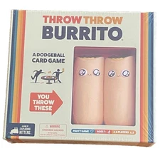 Throw Throw Burrito - A Dodgeball Card Game NEW! By Exploding Kittens