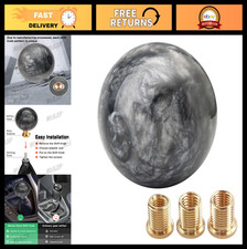 Marble Style Round Shift Knob - Universal Fit For 56 Speed Manualauto Cars 3