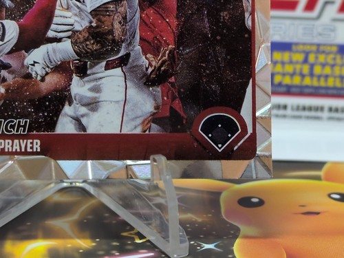 2025 Topps Baseball Serie 1 - Diamante Foil - Dub & Drench Boston Red Sox #312 - Bild 5 von 10