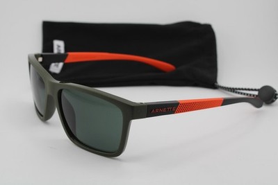 NEW ARNETTE AN 4328U-2854/71 GREEN ORANGE AUTHENTIC SUNGLASSES 58-17