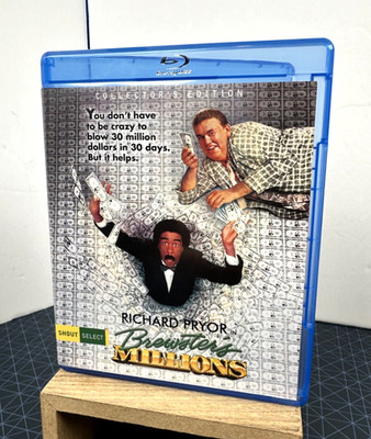 Brewster's Millions - Collector's Edition (Blu-ray, 1985) Richard Pryor, OOP