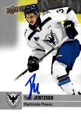 Taro Jentzsch - Signed 2019-20 Upper Deck CHL Card #209