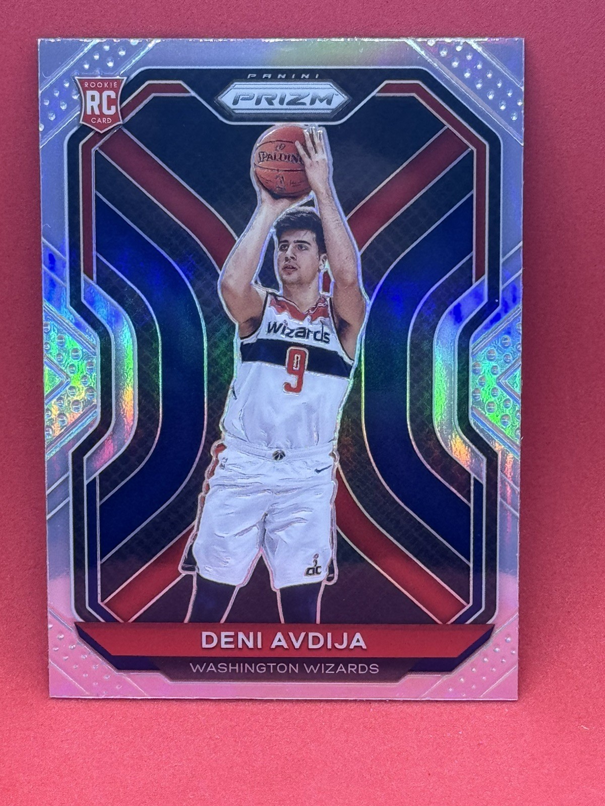 2020-21 Panini Prizm Silver Prizm Deni Avdija #290 Rookie RC