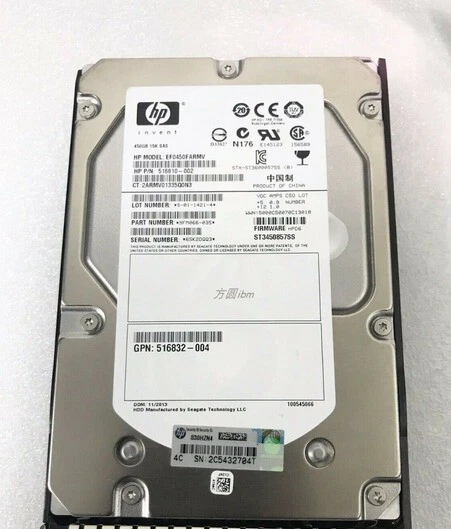 Fit HP 652615-B21 G8 G9 server hard disk 450G 15K SAS 3.5 653951-001 - Image 2 of 2