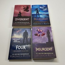 The Divergent Series Libros 1-4 Caja Set Tapa blanda Veronica Roth Paquete