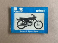 GENUINE KAWASAKI KC100 KC 100 COMPANION C1 1979 OWNERS MANUAL HAND BOOK