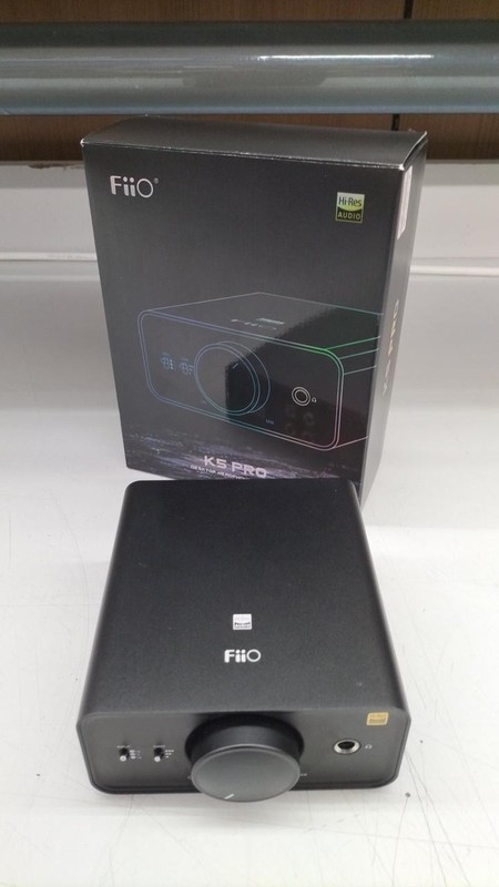 FiiO K5 Pro Desktop DAC Headphone Amplifier AK4493 1.5W 32Ω USB Optical Coaxial