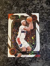 2024-25 Panini Select - Courtside Bilal Coulibaly #211 White Disco Prizm /75