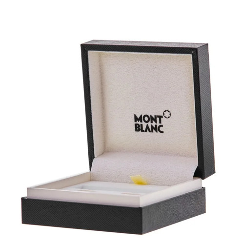 New Montblanc Heritage Iconic Emblem Ripple Effect Men's Cufflinks 109506 - Picture 6 of 6