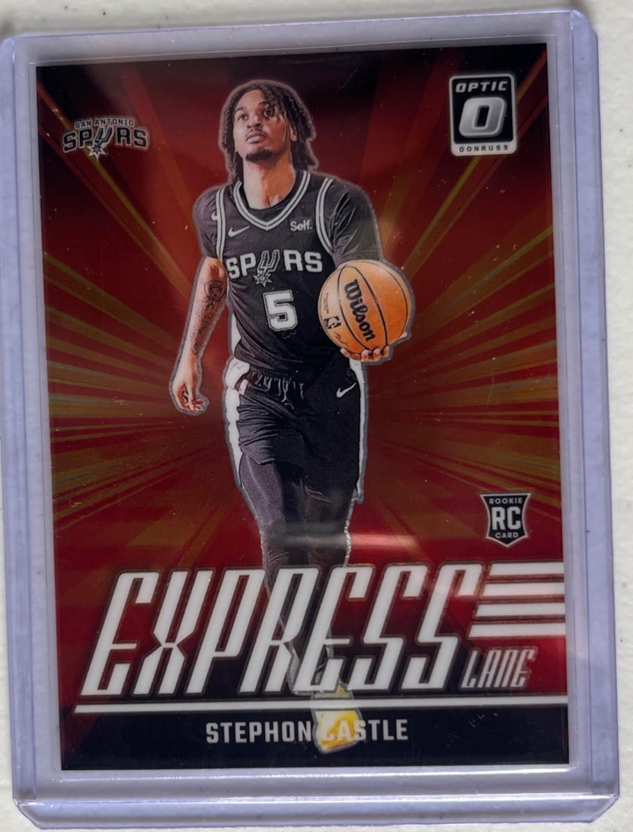 2024-25 Panini Stephon Castle Donruss Optic - Express Lane #1 (RC)