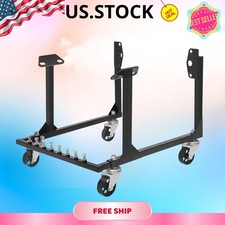 Engine Cradle Stand With Wheels Chevy Small Big Block Heavy Duty 750lb Steel