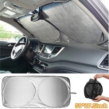 Foldable Car Front Rear Window Windshield Sun Shade Shield Cover Visor Uv Block Foldable Car Front Rear Window Windshield Sun Shade Shield Cover Visor Uv Block