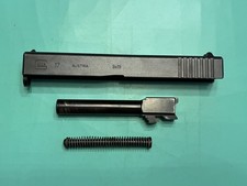 USED OEM GLOCK 17 GEN 3 COMPLETE SLIDE BARREL GUIDE ROD SPRING FRYING PAN 9MM